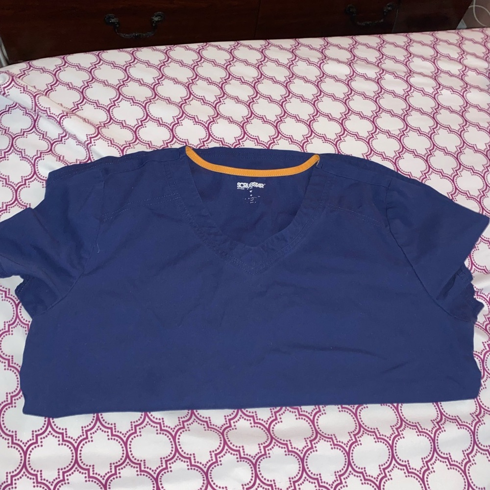 Navy work scrubs
